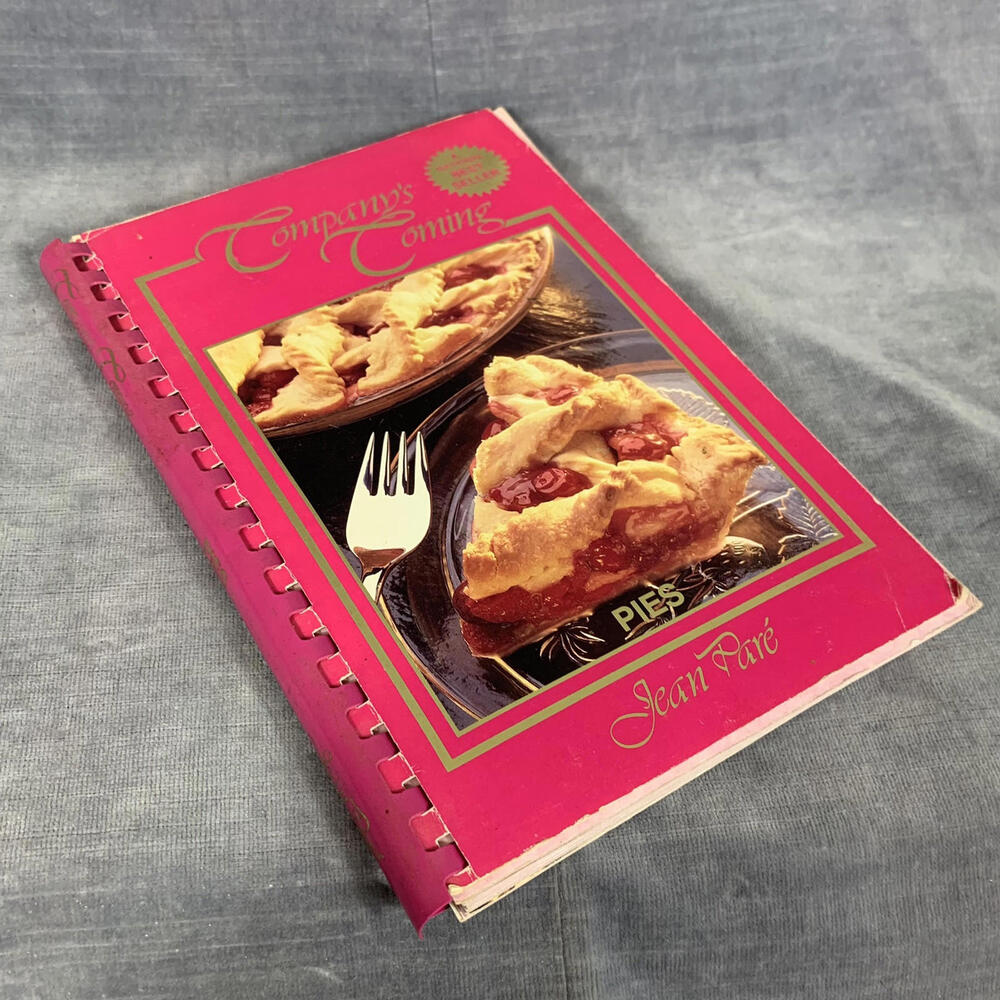 Company's Coming Pies Spiral Bound Cookbook Jean Pare Pie Recipes